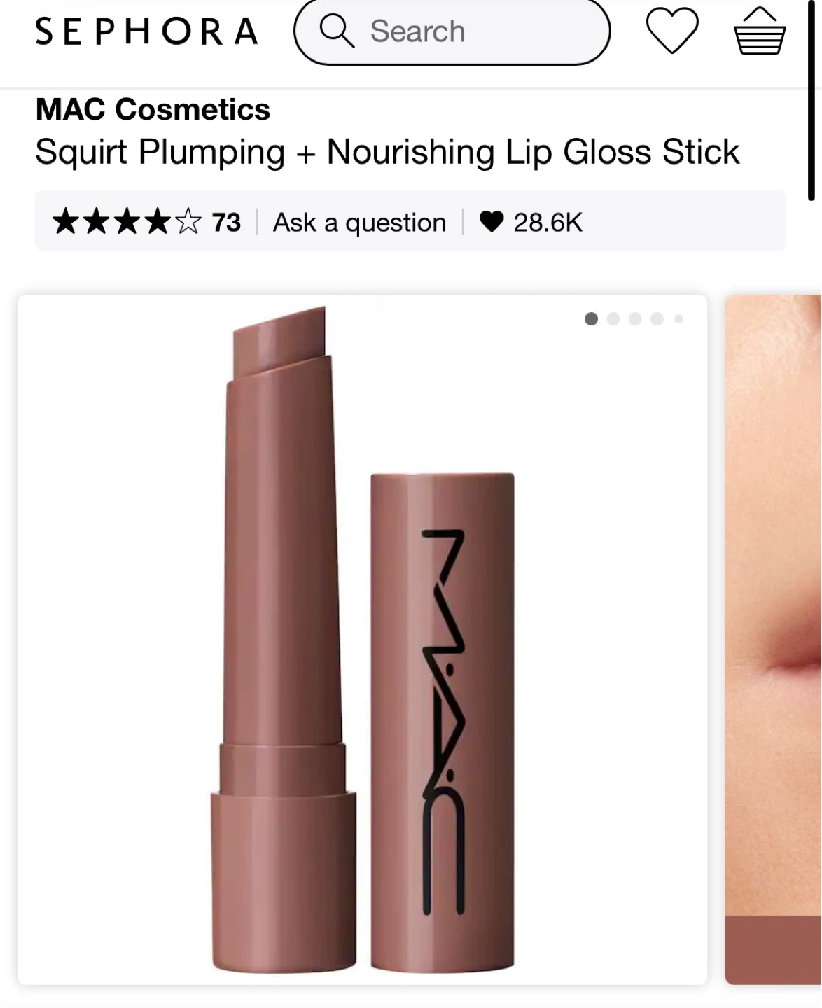 MAC Squirt Plumping Gloss Stick - Simulation - photo 2