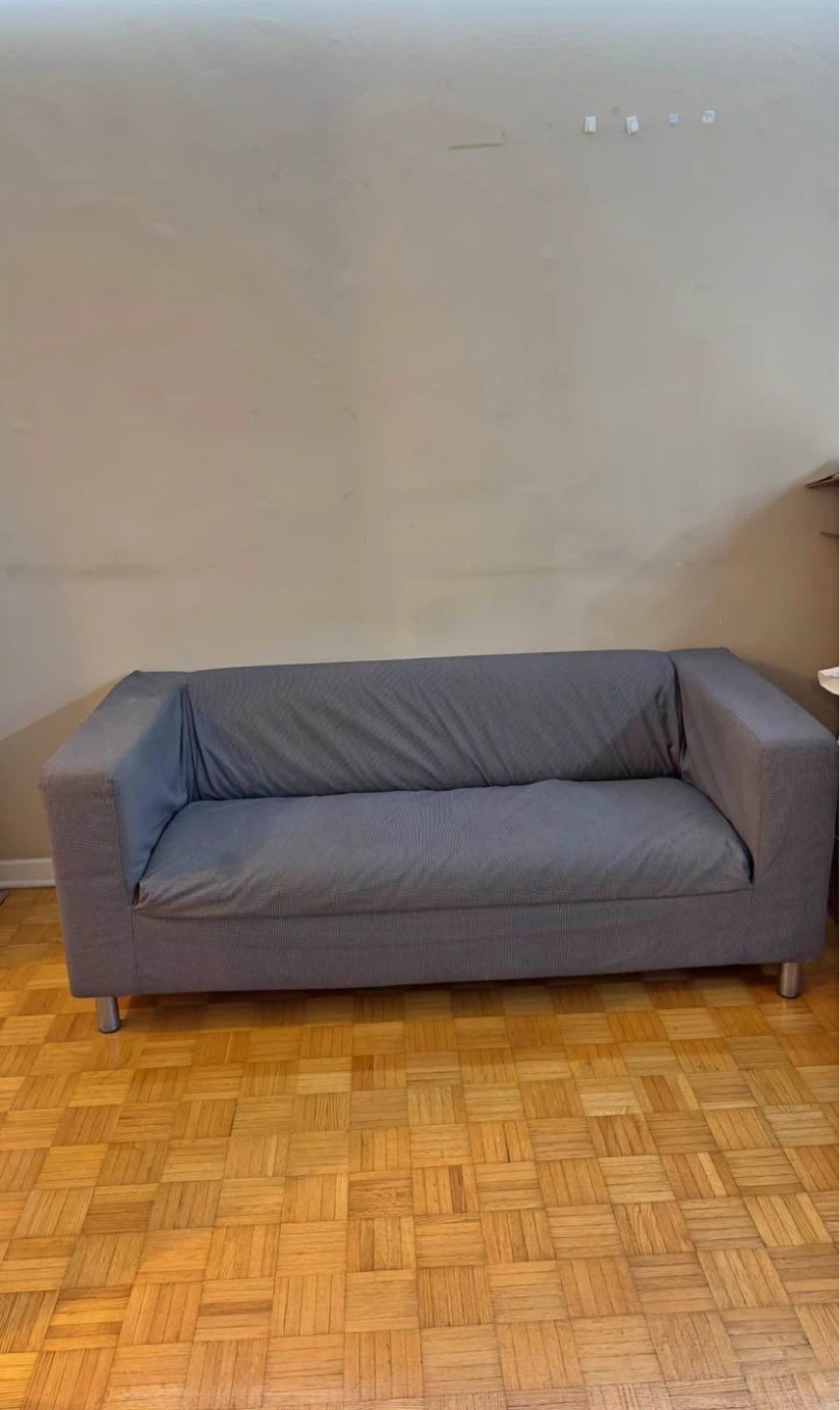 Grey 3 Seater Sofa $50