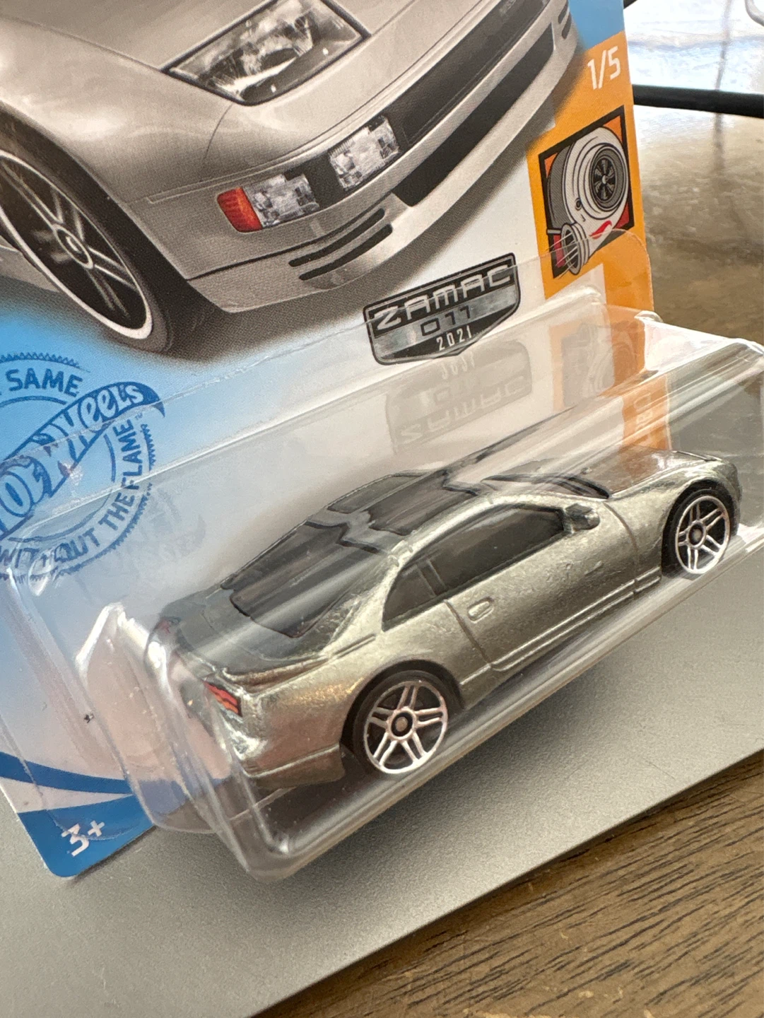 Hot Wheels Nissan 300ZX Twin Turbo Zamac - photo 3