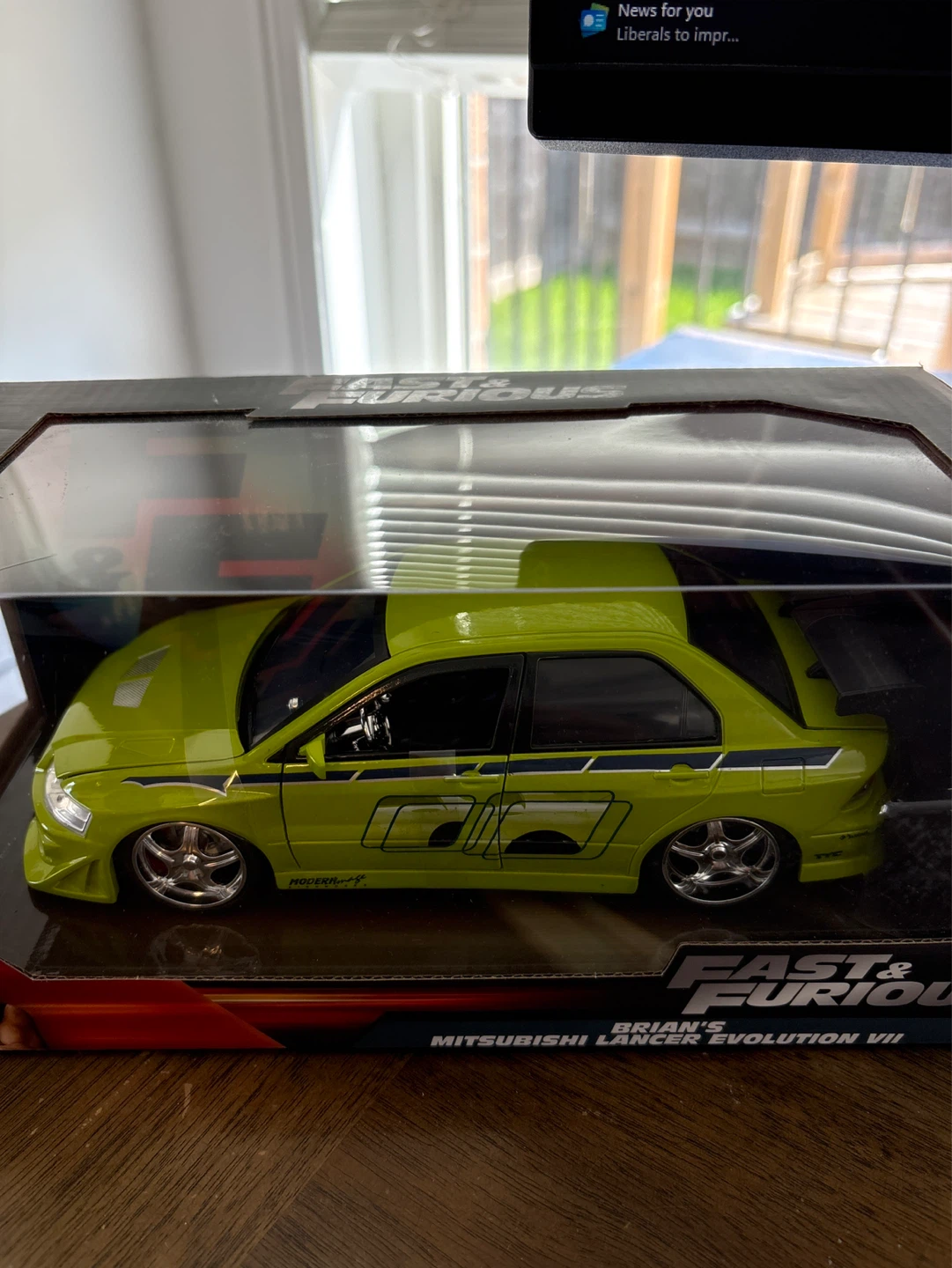 Jada Fast & Furious Brian's Mitsubishi Lancer Evolution VII 1:24 - photo 2