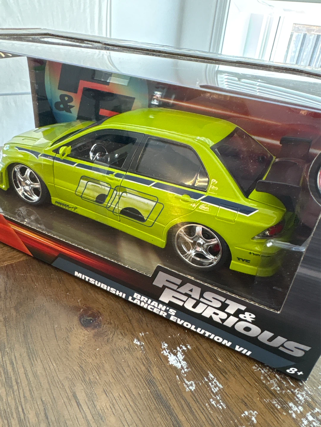 Jada Fast & Furious Brian's Mitsubishi Lancer Evolution VII 1:24 - photo 4