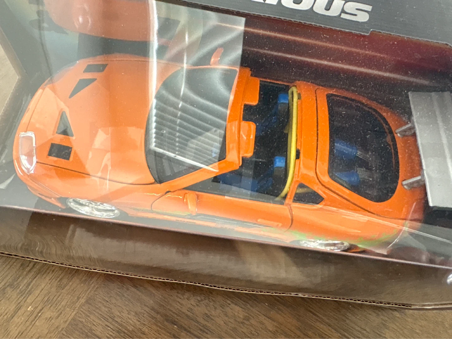 Jada Fast & Furious Brian's Toyota Supra Orange - photo 4