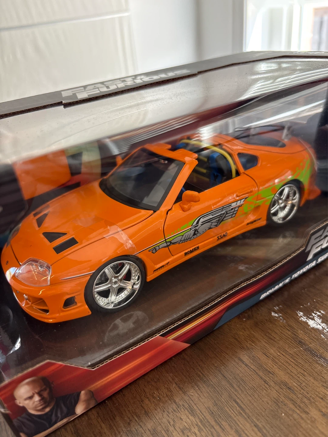 Jada Fast & Furious Brian's Toyota Supra Orange