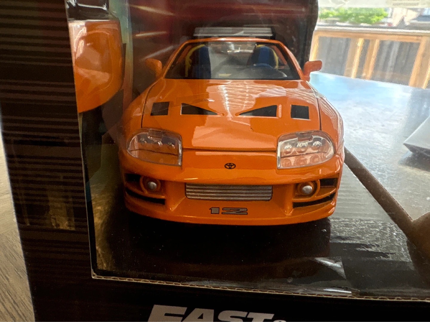 Jada Fast & Furious Brian's Toyota Supra Orange - photo 3