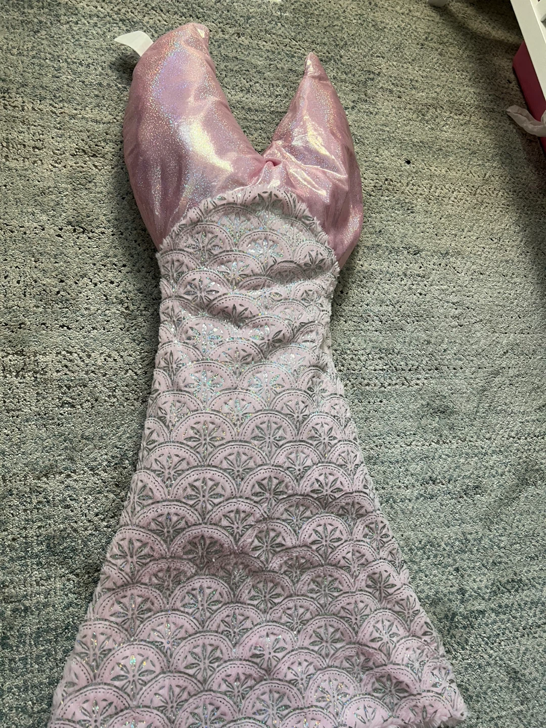 Bella Lux Mermaid Tail Costume - Pink