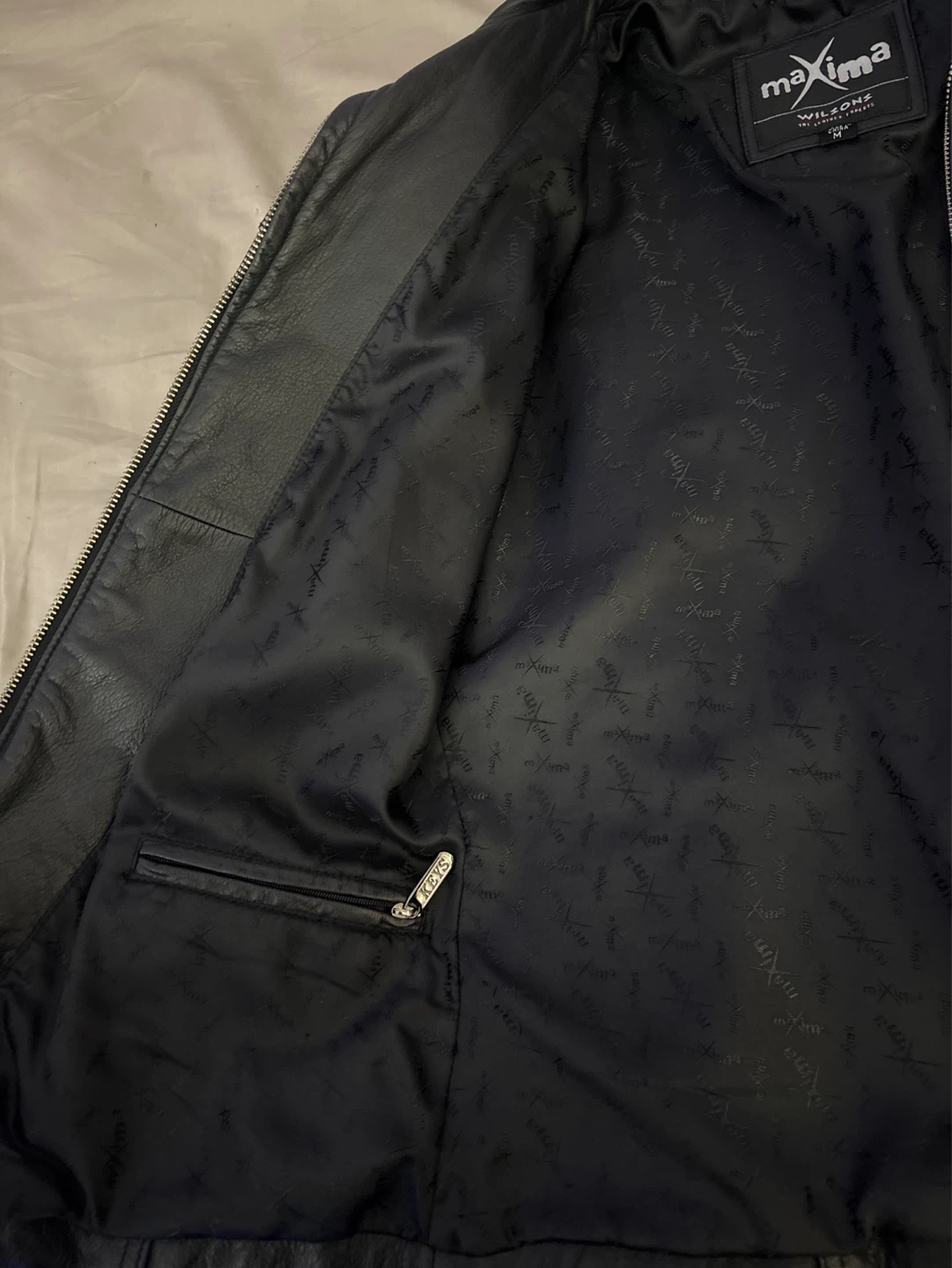 Maxima Leather Black Genuine Leather Jacket - photo 2
