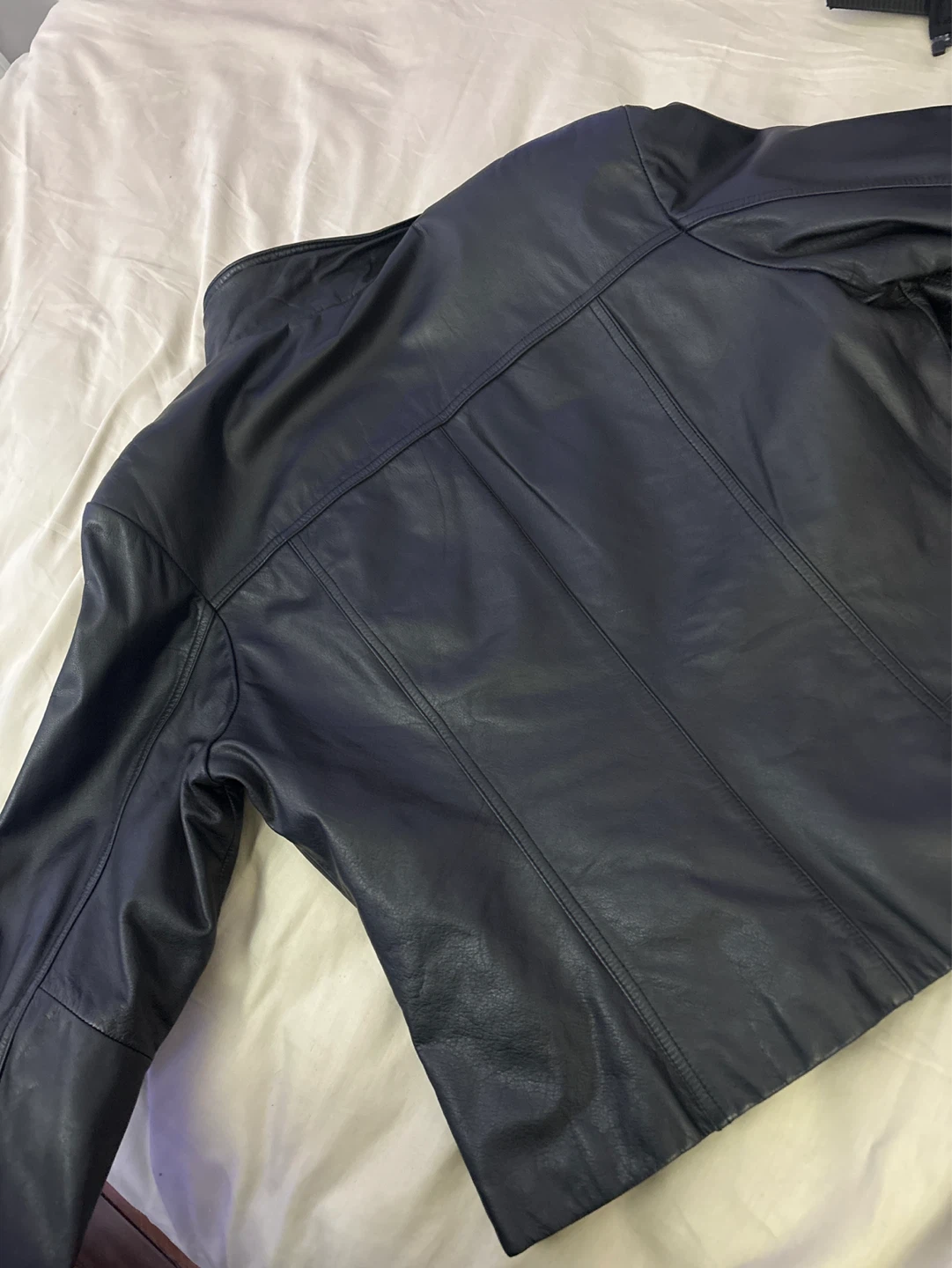 Maxima Leather Black Genuine Leather Jacket - photo 4