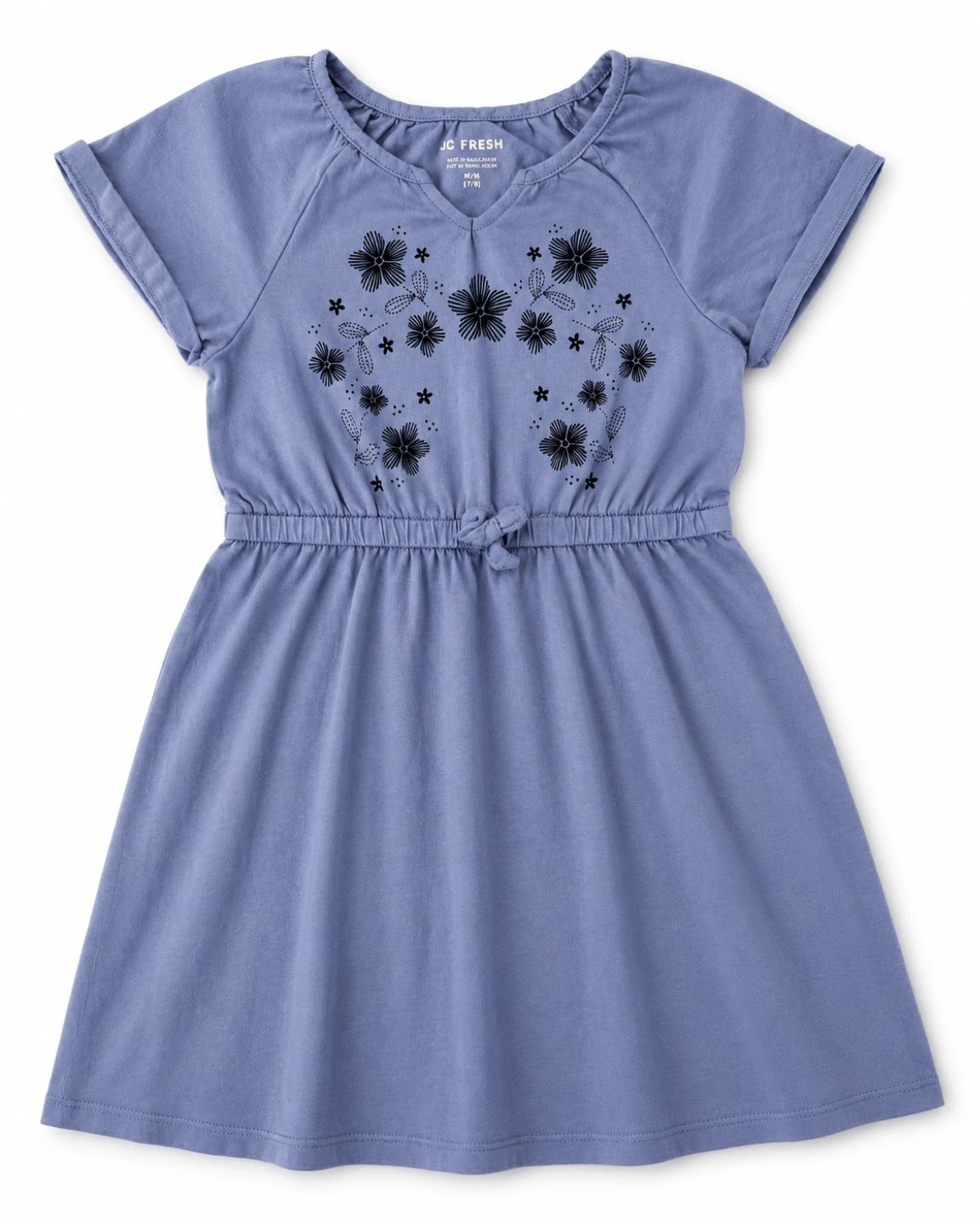 Joe Fresh Toddler Girls' Dress - Purple Floral - 4 Years