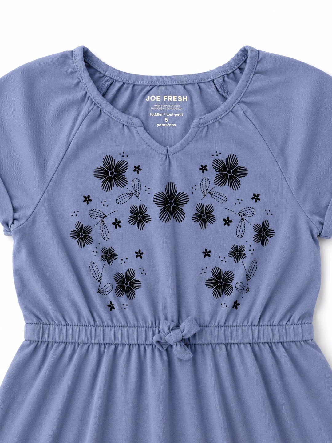 Joe Fresh Toddler Girls' Dress - Purple Floral - 4 Years - photo 2