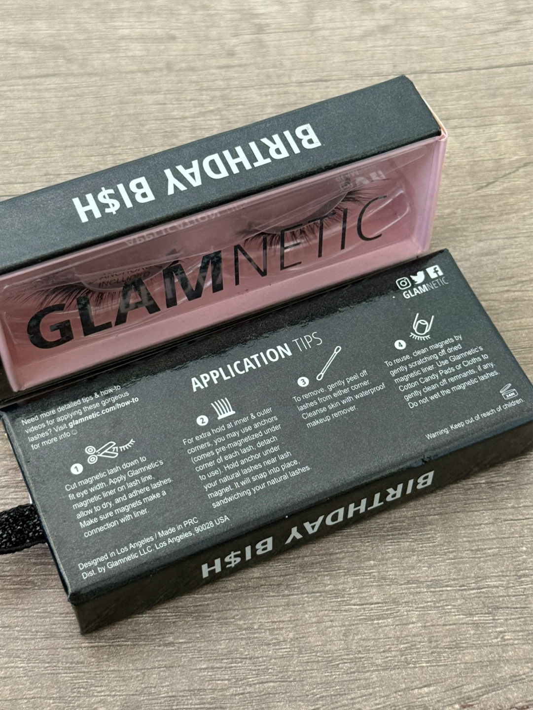 GLAMNETIC "Birthday Bish" Magnetic Lashes - photo 3