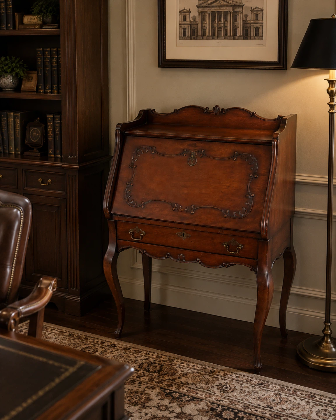 Vintage Secretary Desk