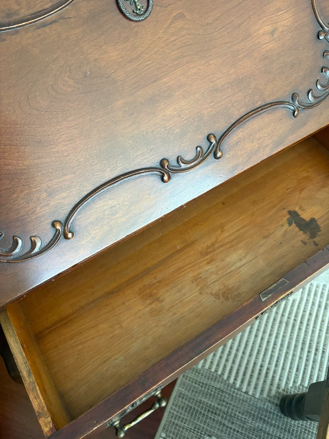 Vintage Secretary Desk - photo 5