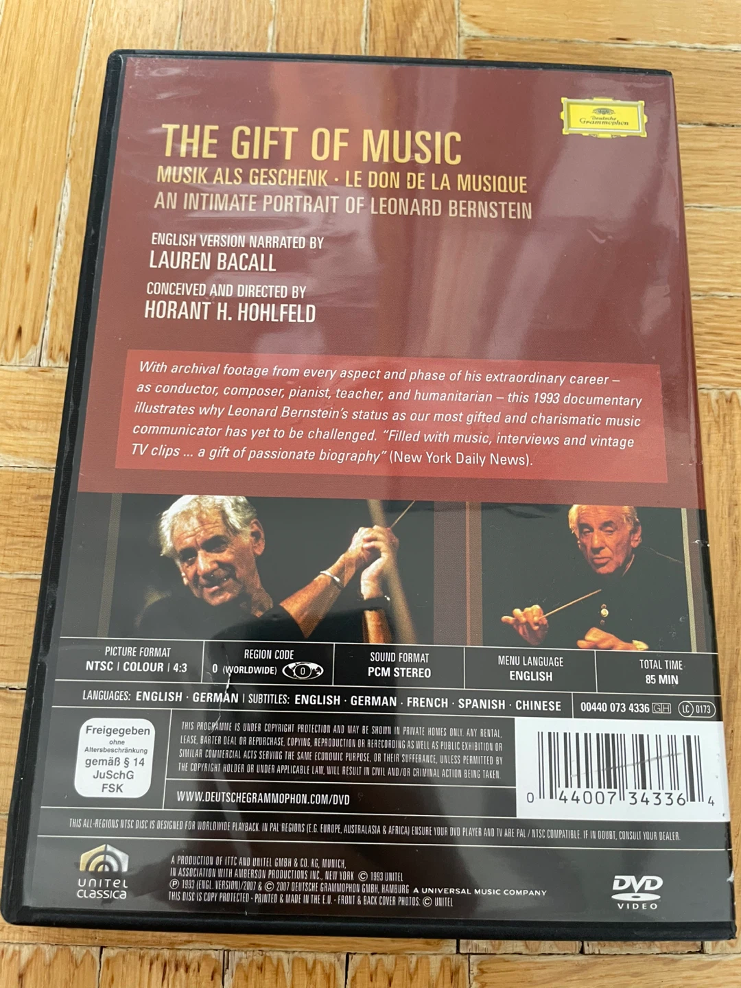 Leonard Bernstein The Gift Of Music DVD - photo 2