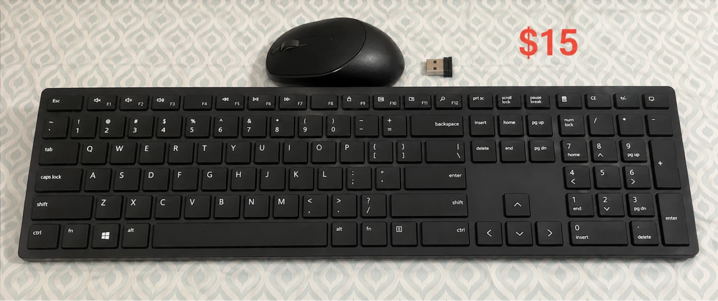 Dell Wireless Keyboard and Mouse Combo