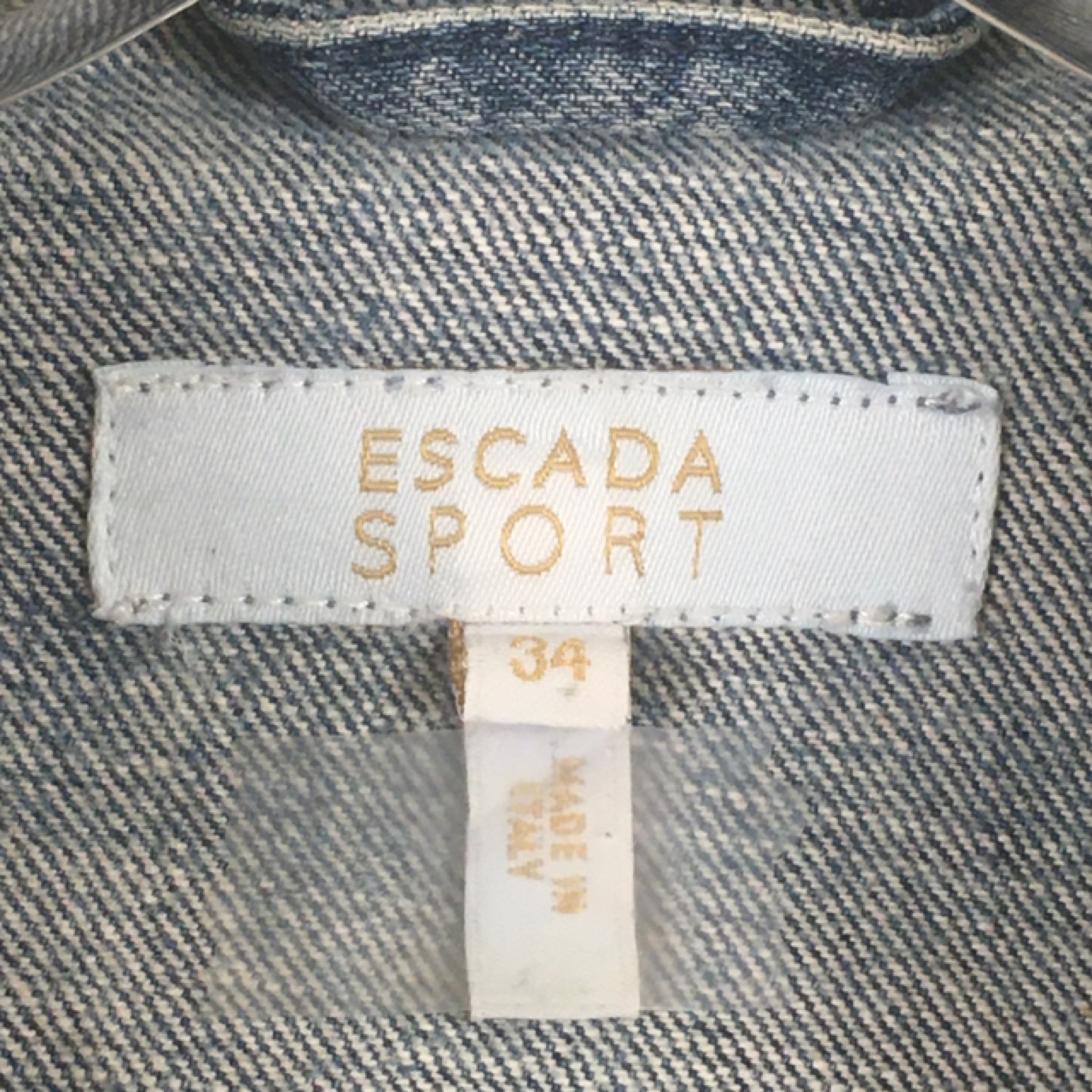 New Escada Sport Jean Jacket - photo 2
