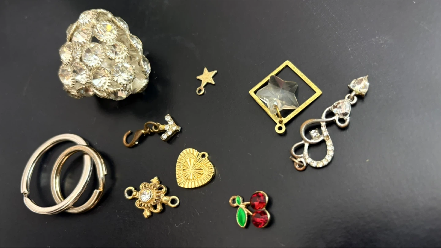 Assorted Charms and Jewelry Findings