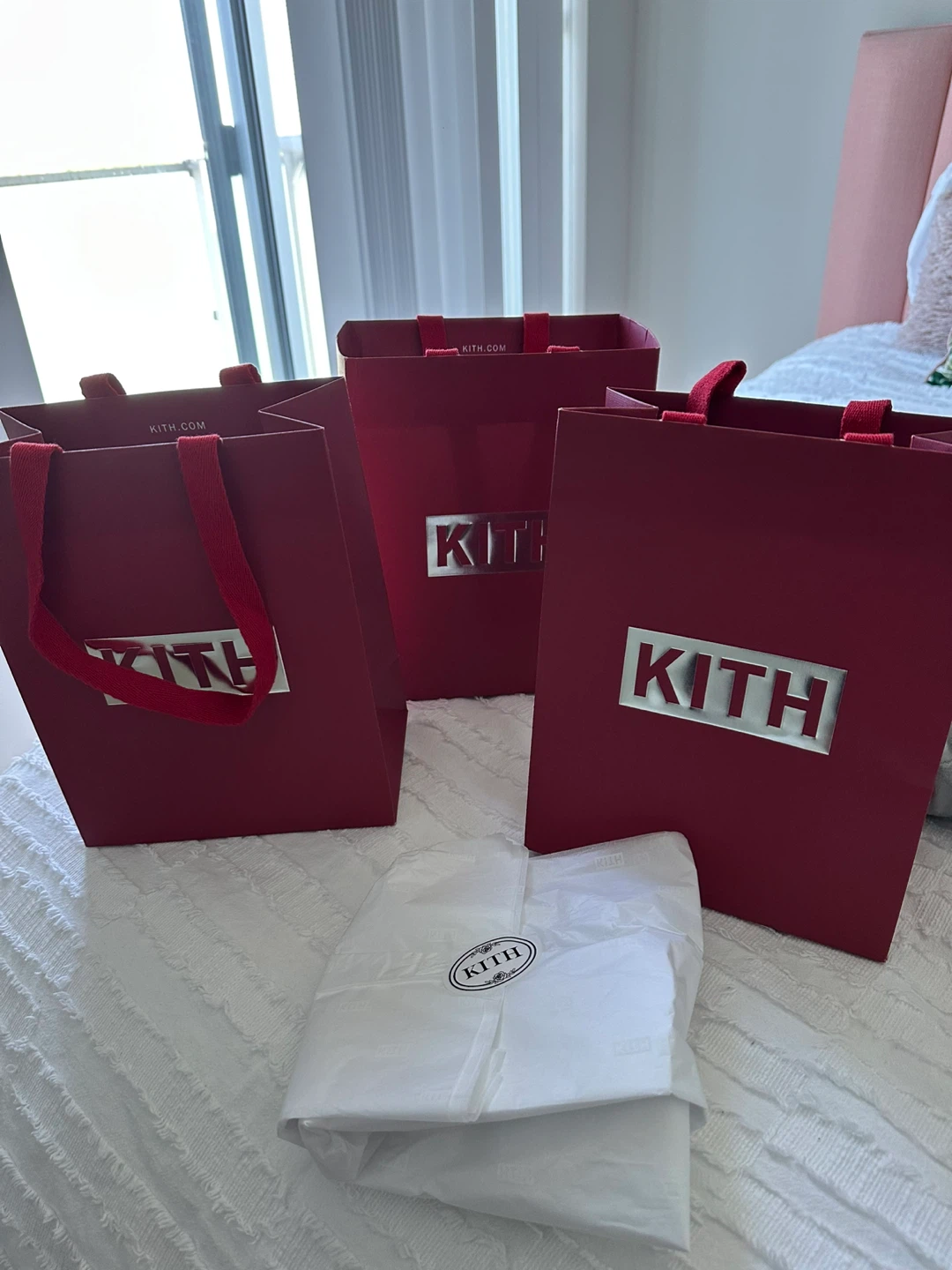Kith Shopping Bags and Packaged Item