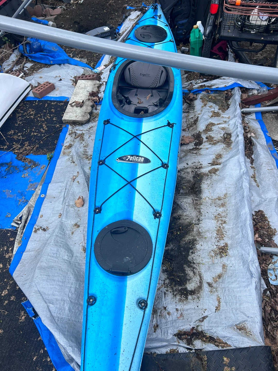 Pelican Blue Kayak
