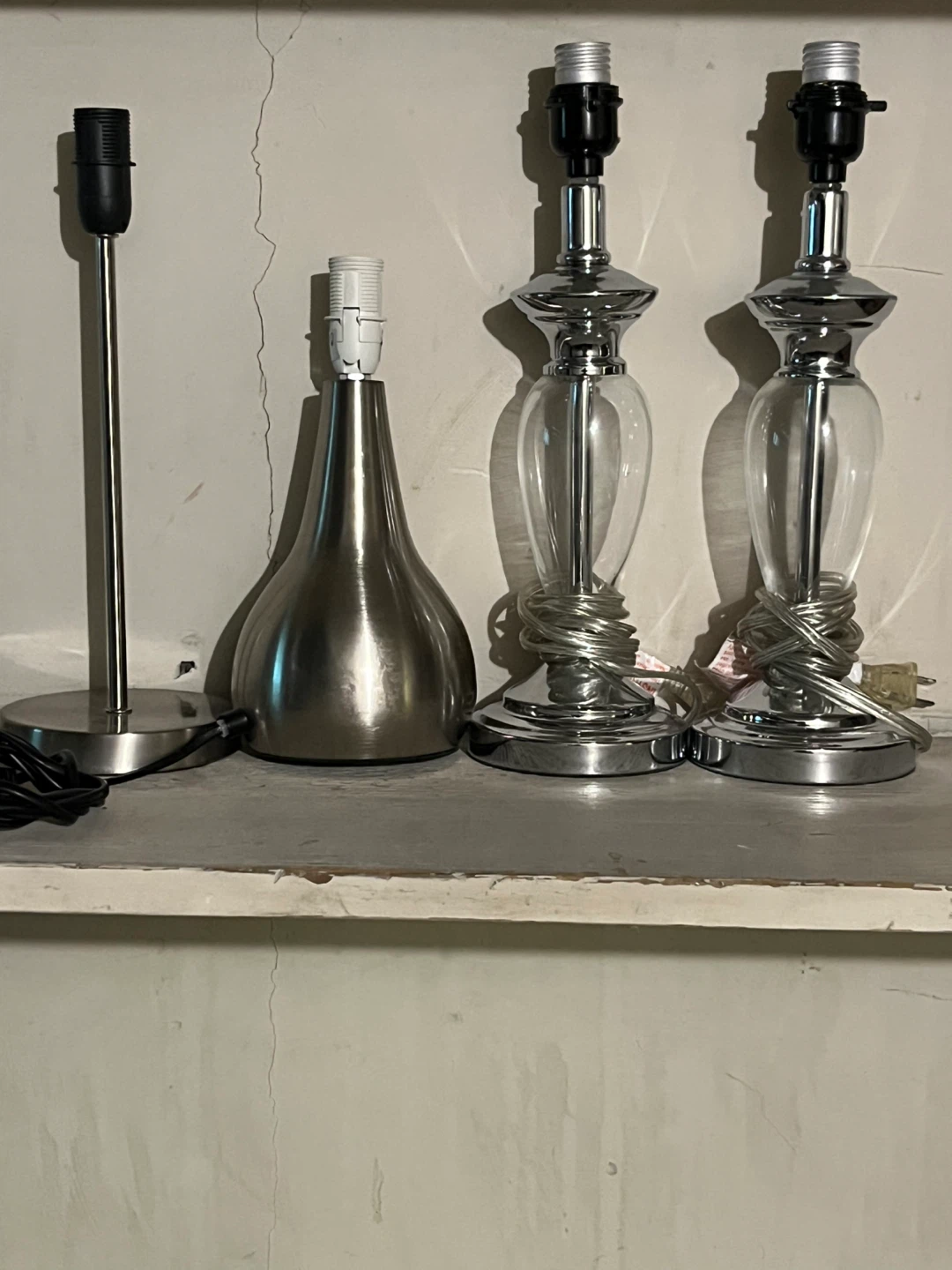 Set of 4 Table Lamp Bases
