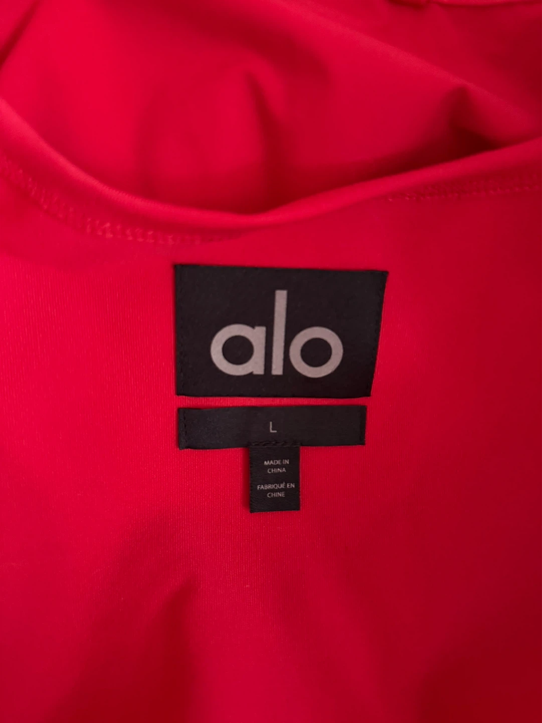 Alo Yoga Main Act Corset Puffer Jacket Red Size L - photo 2