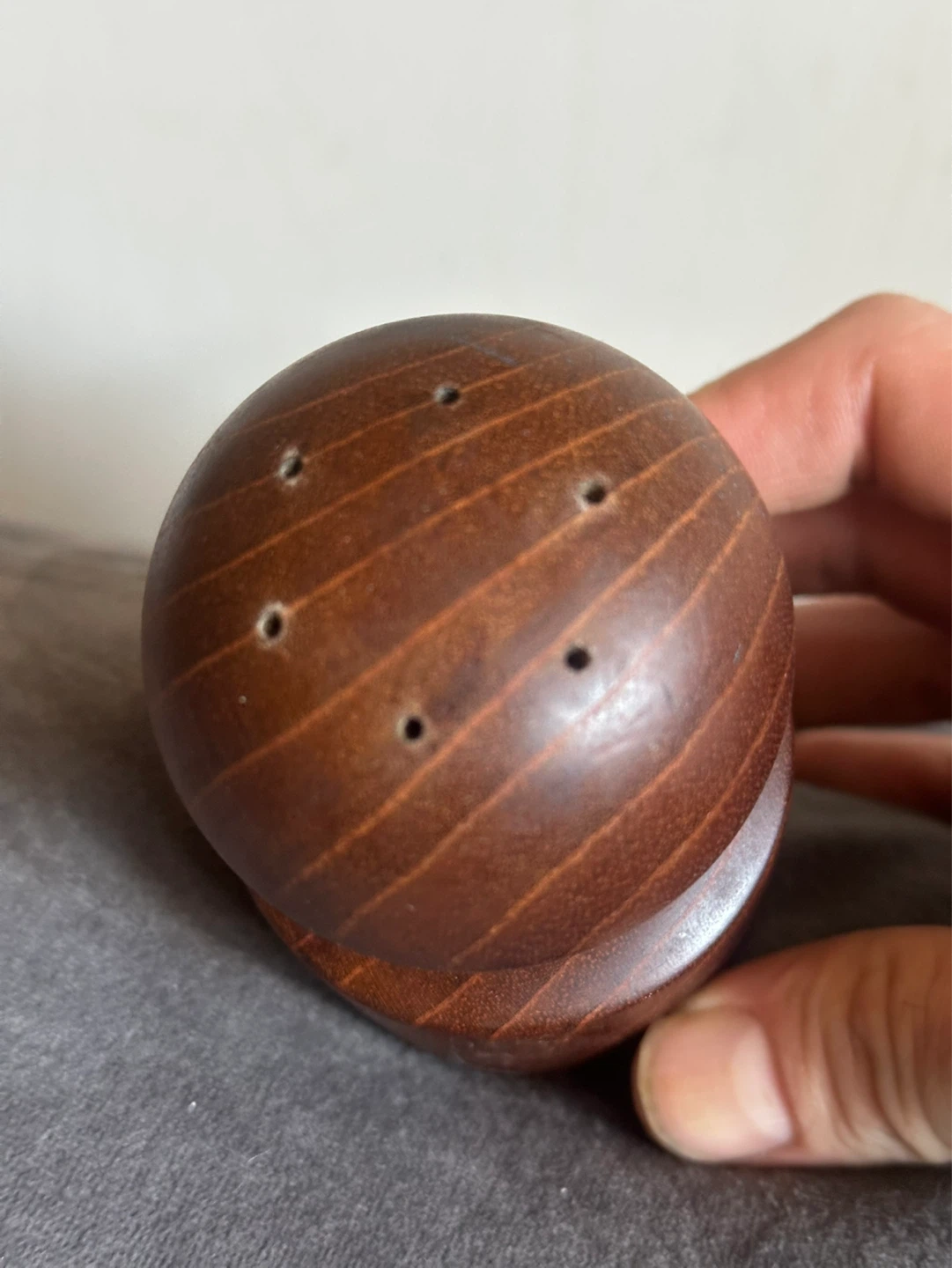 Mid Century Jens Quistgaard Teak Salt Shaker - photo 2
