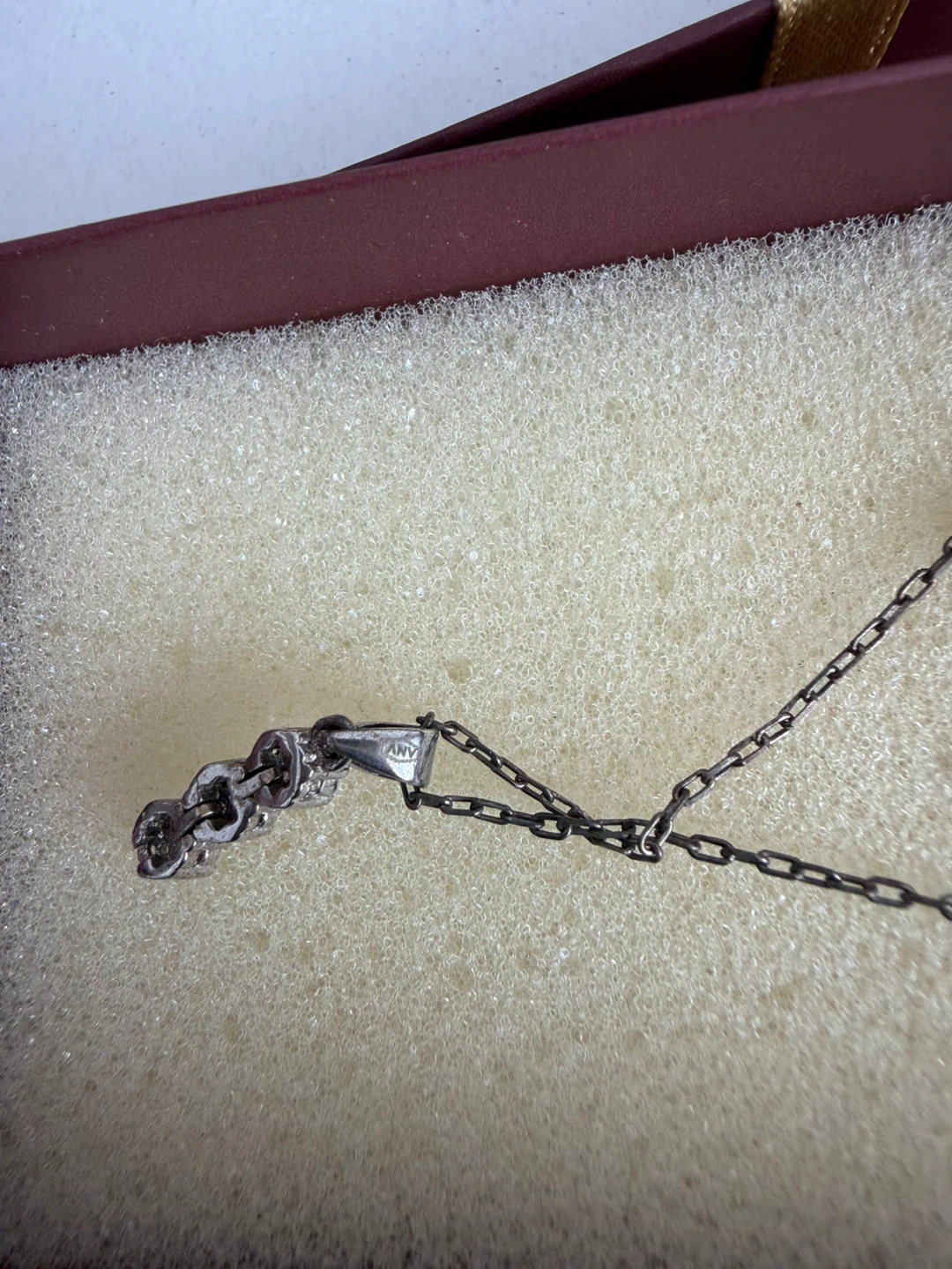 Rhinestone Necklace and Earring Set - photo 4