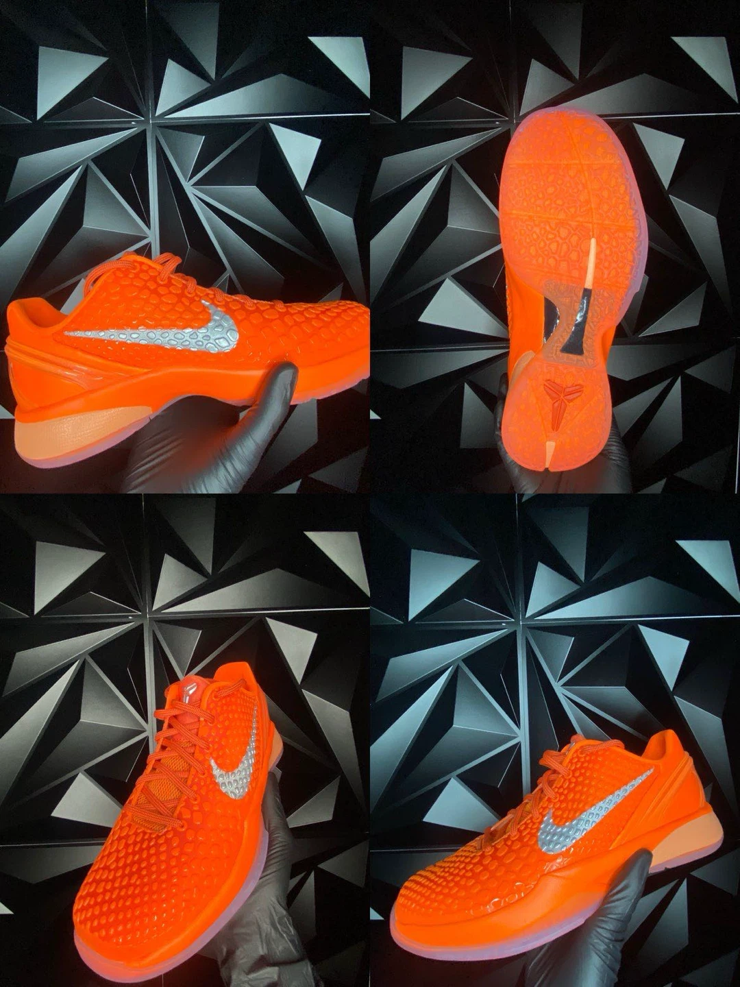 Kobe 6 Total Orange (GS) Size 7