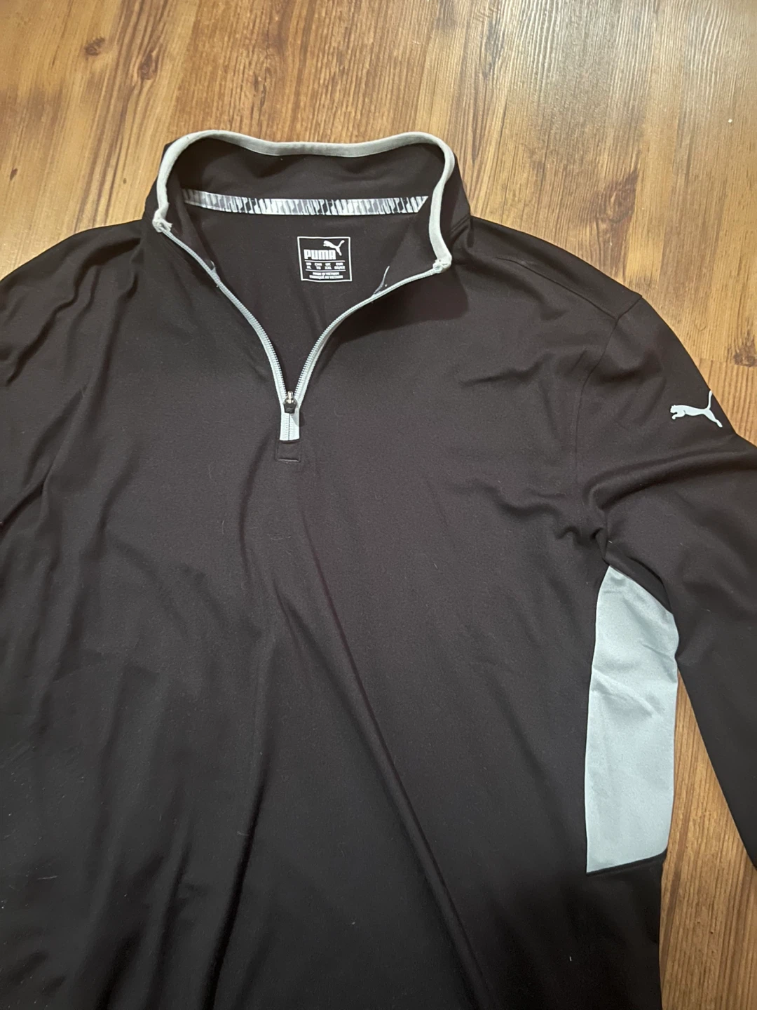 Puma Men's 1/4 Zip Long Sleeve Pullover - photo 3