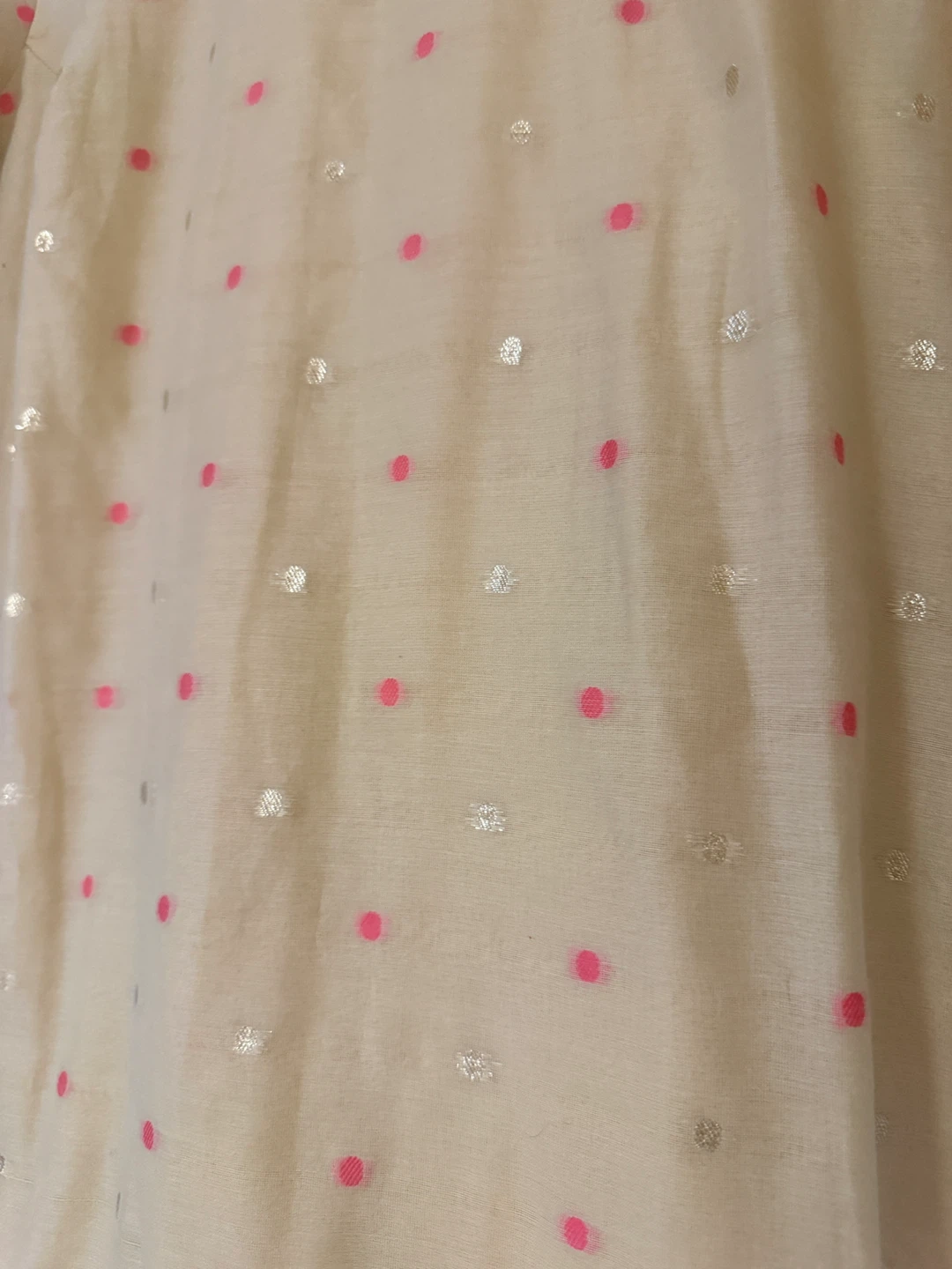 Yellow Polka Dot Kurta top - photo 2