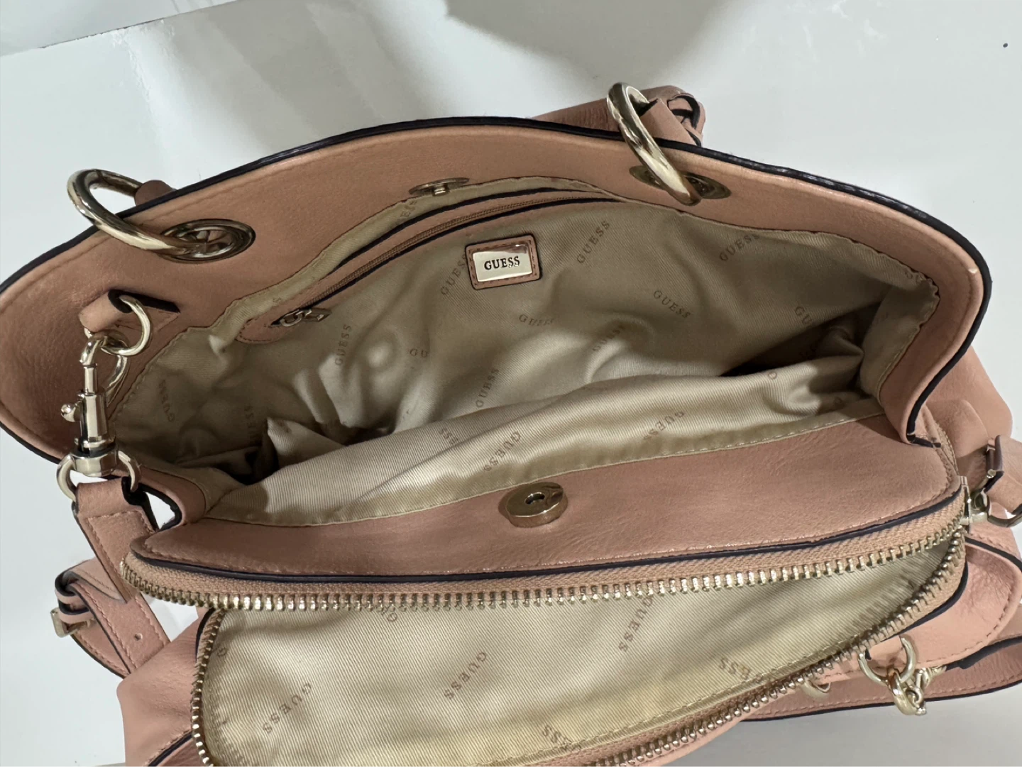 Guess Pink Satchel Handbag - photo 5