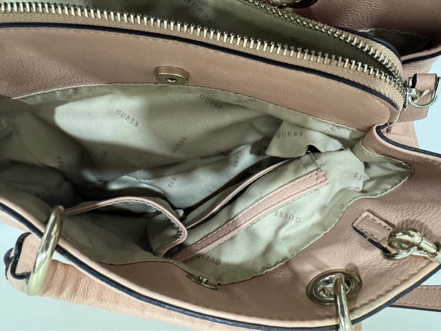 Guess Pink Satchel Handbag - photo 3