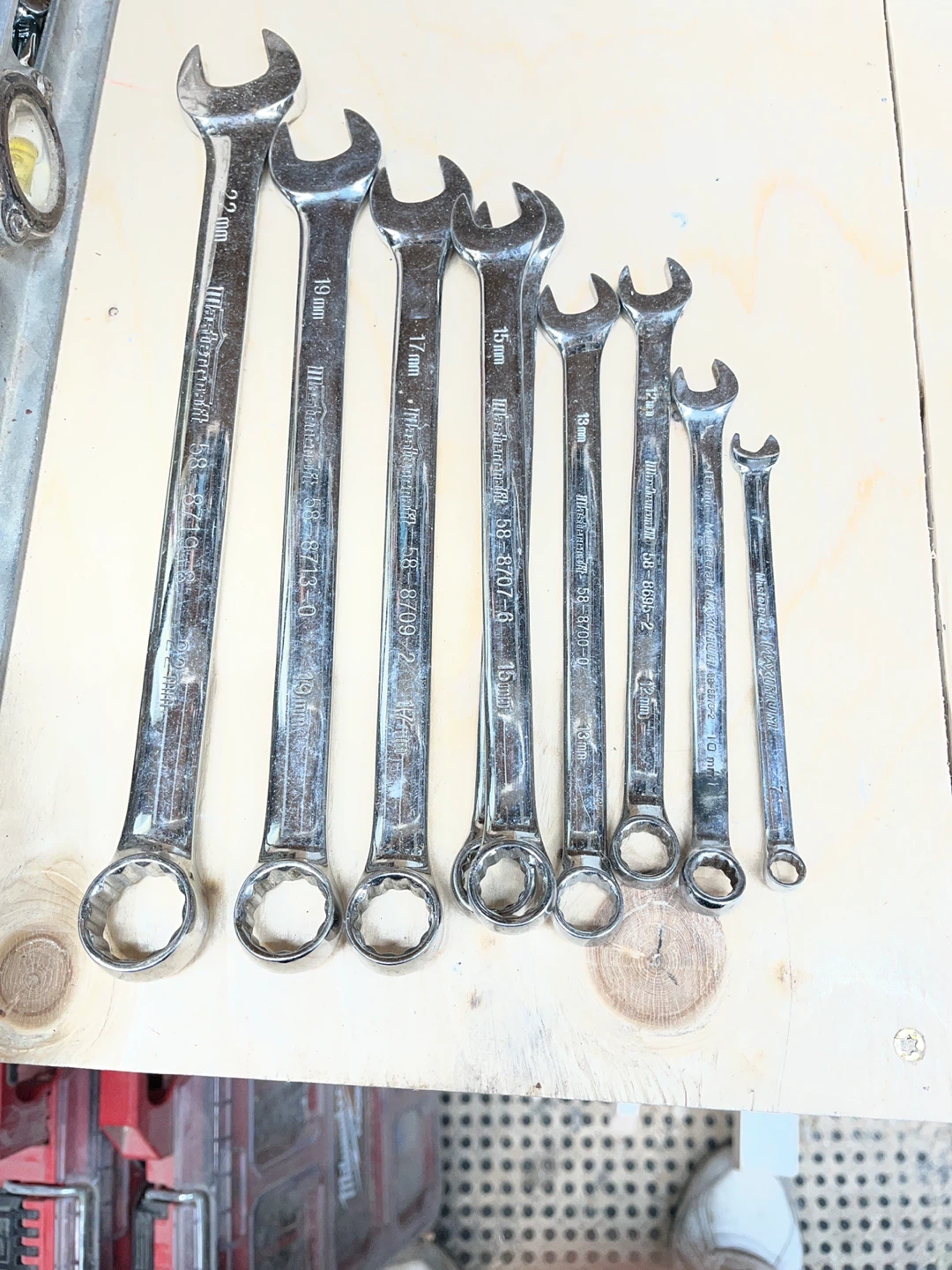 Mastercraft Combination Wrenches Set (MM)