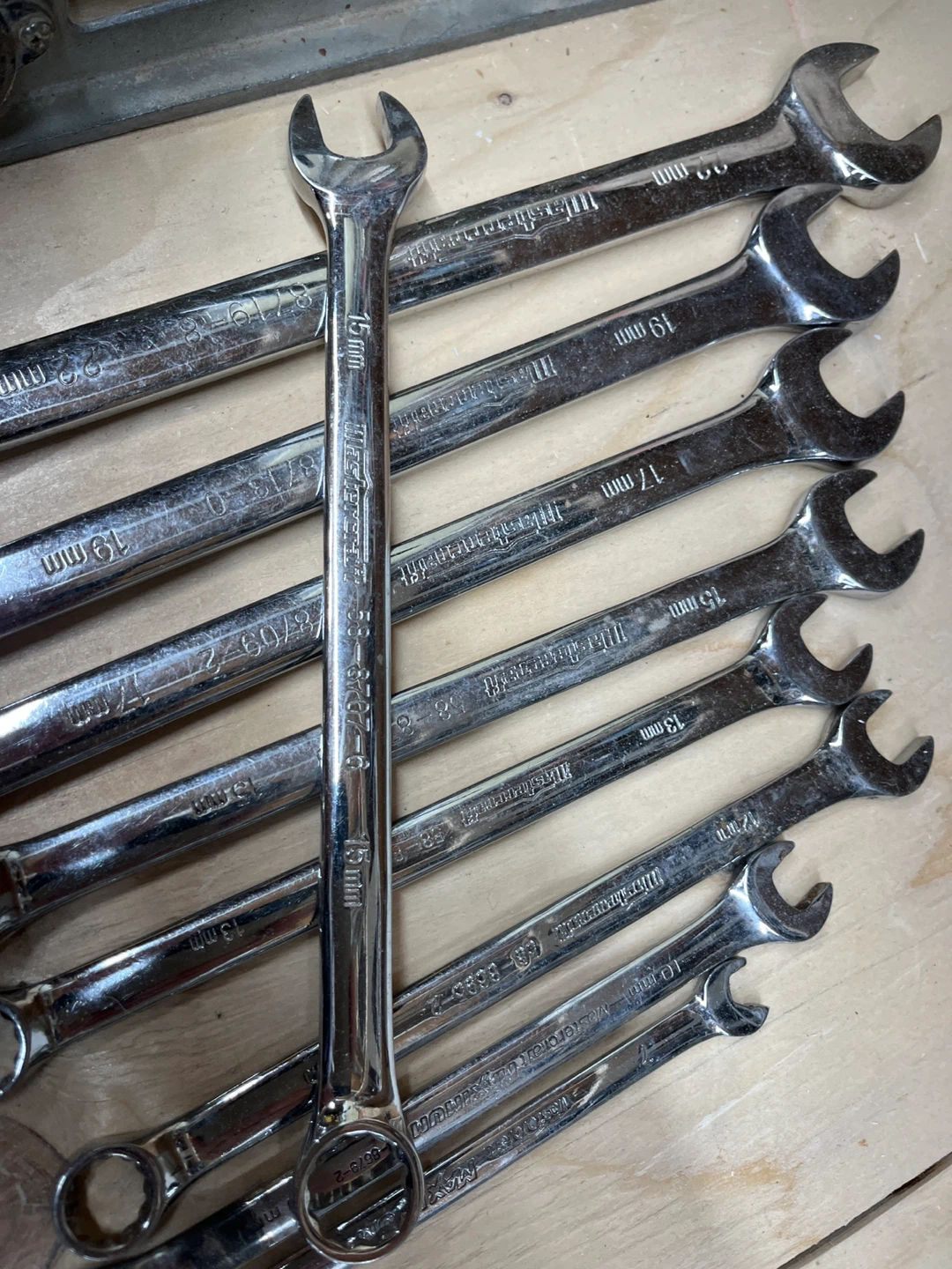 Mastercraft Combination Wrenches Set (MM) - photo 3