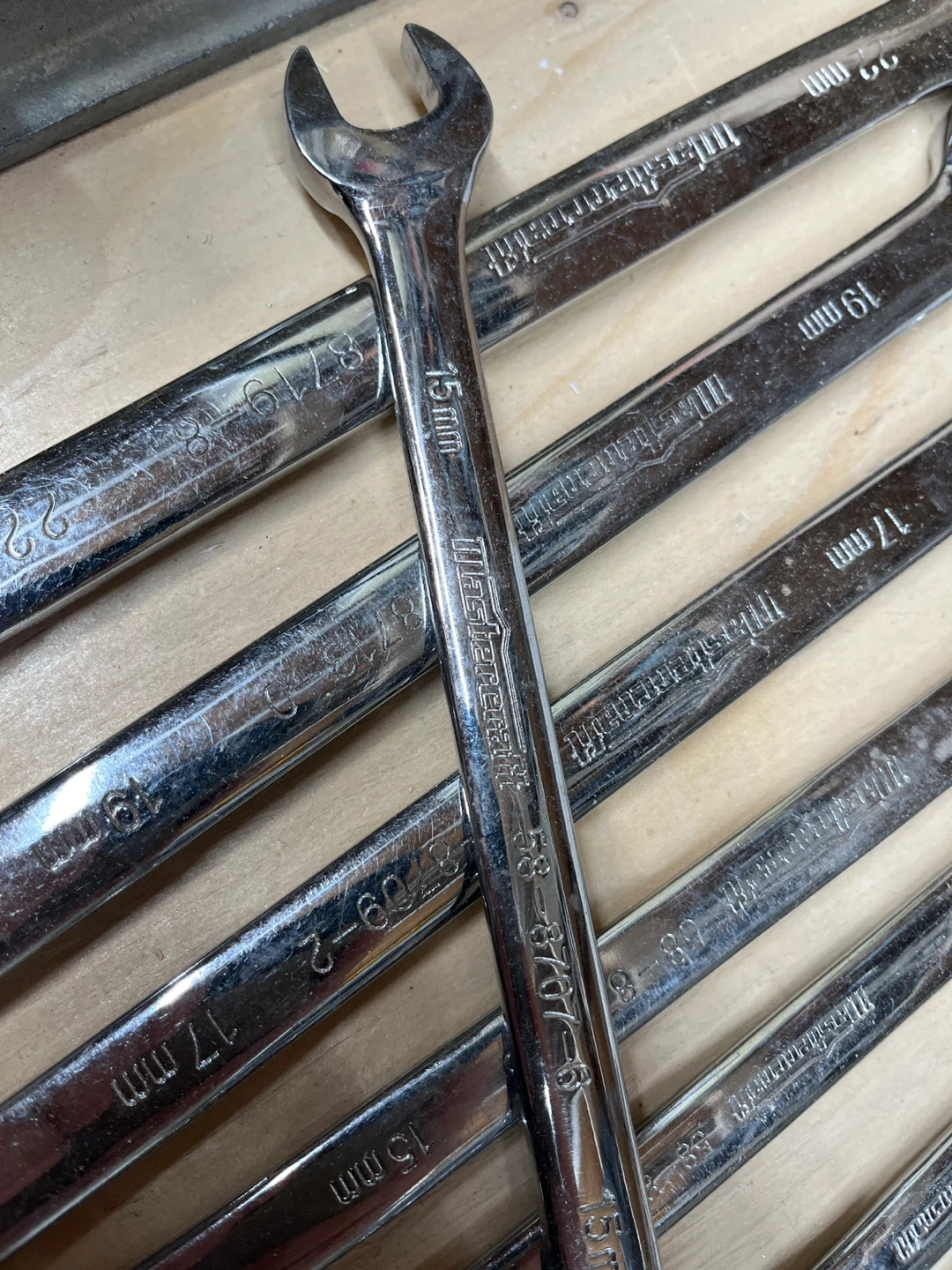 Mastercraft Combination Wrenches Set (MM) - photo 2
