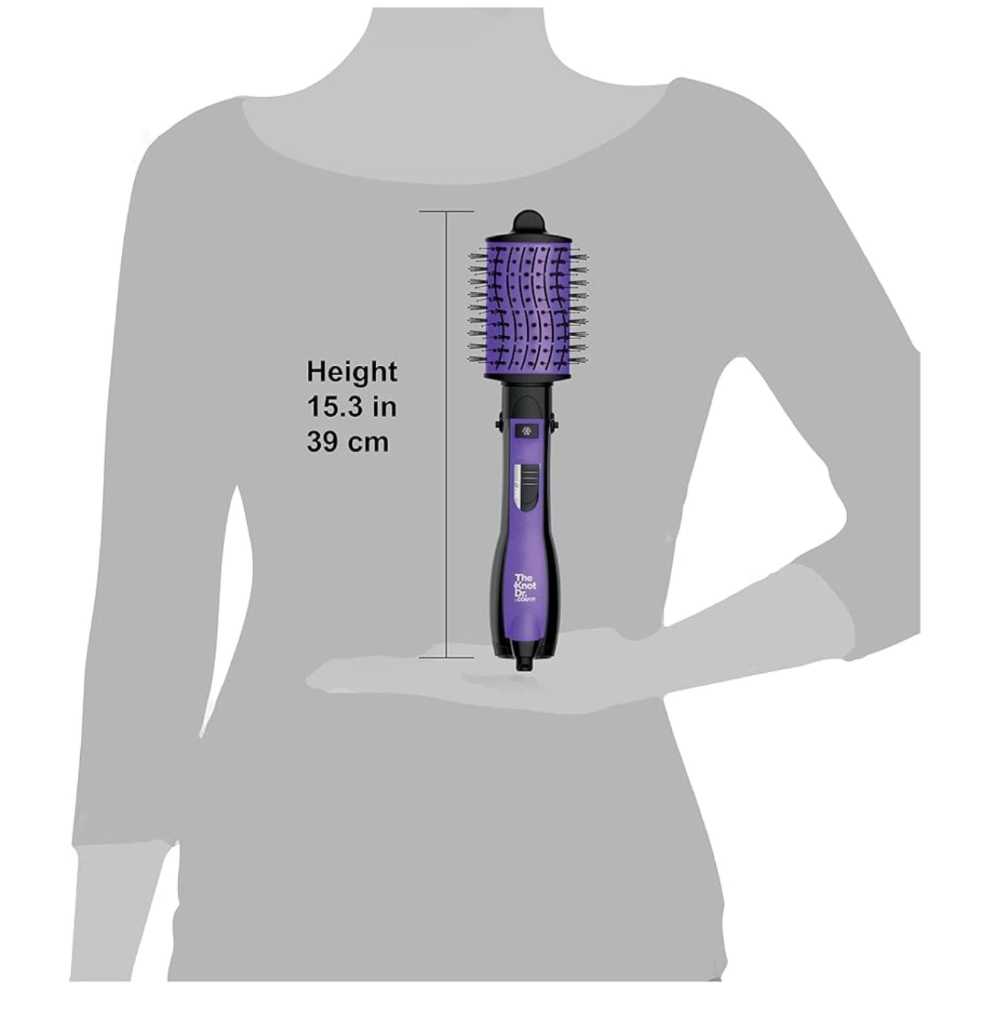 The Knot Dr. by Conair Volumizing Hot Air Brush - photo 4