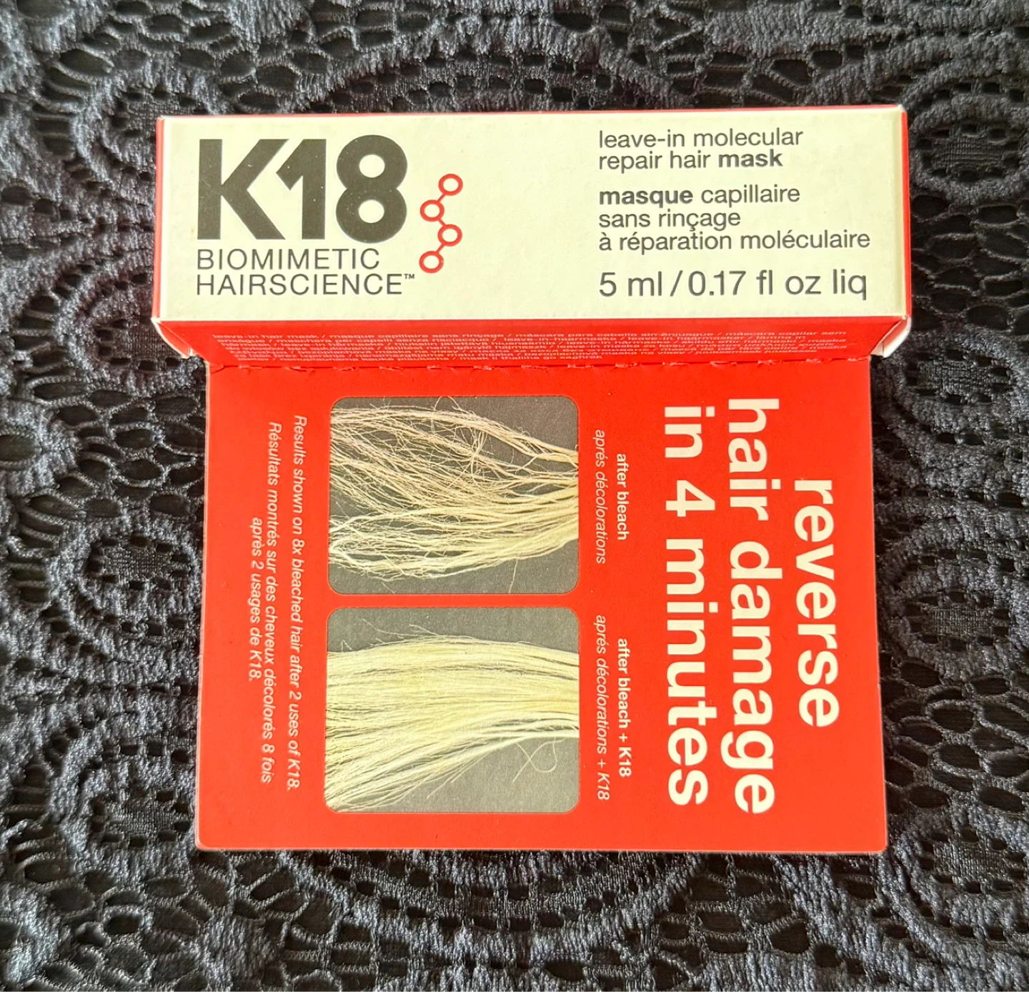 K18 Leave-In Hair Mask ✈️ $5.00 Per Box (10 available) - photo 2
