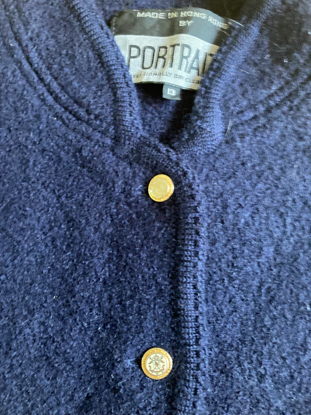 Boiled Wool Cardigan Size 4 - 6 - photo 5