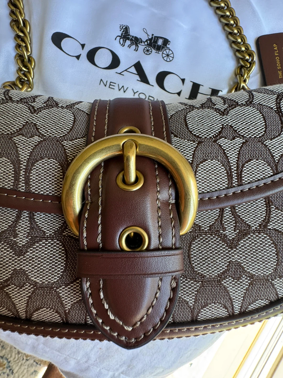 Coach Soho Bag 25 in signature Jacquard - photo 5