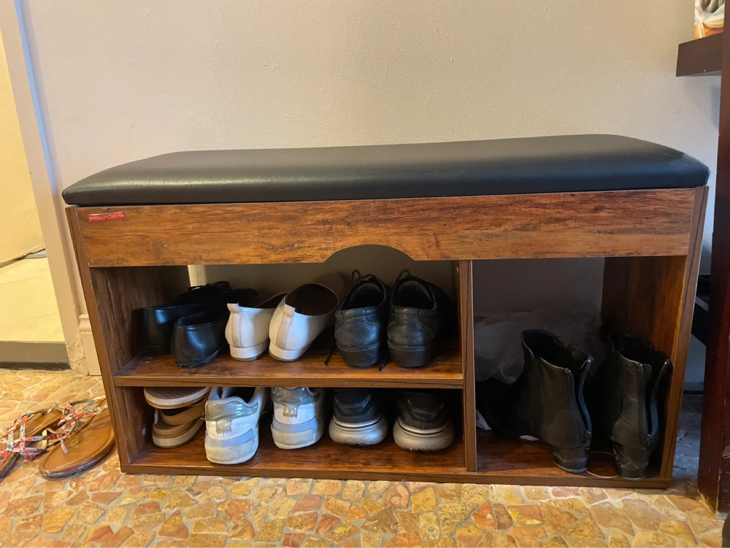 2 in 1 Bench Shoe Organizer
