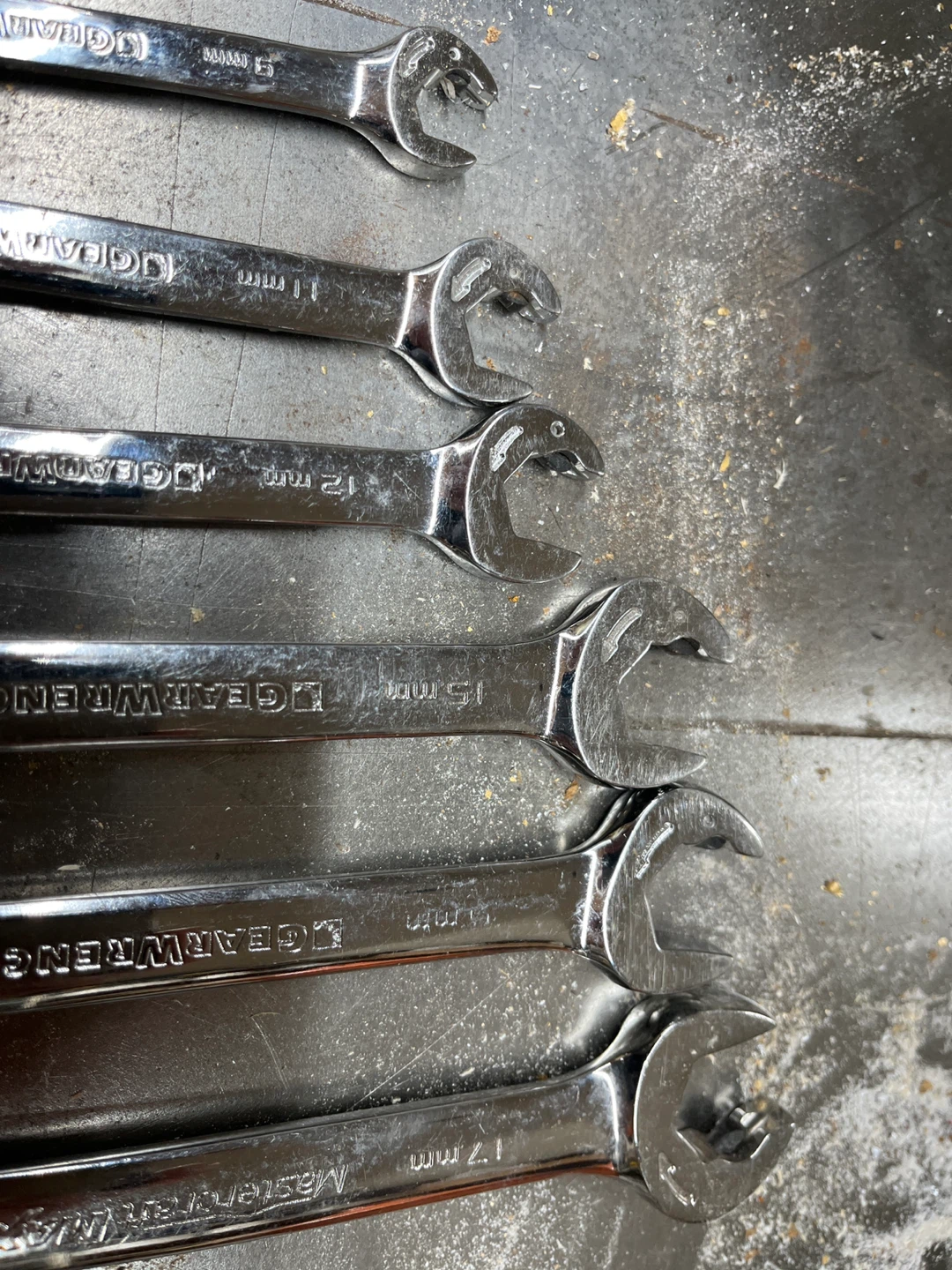 GearWrench and Mastercraft Maximum Ratcheting Wrenches - 6pc Set - photo 4