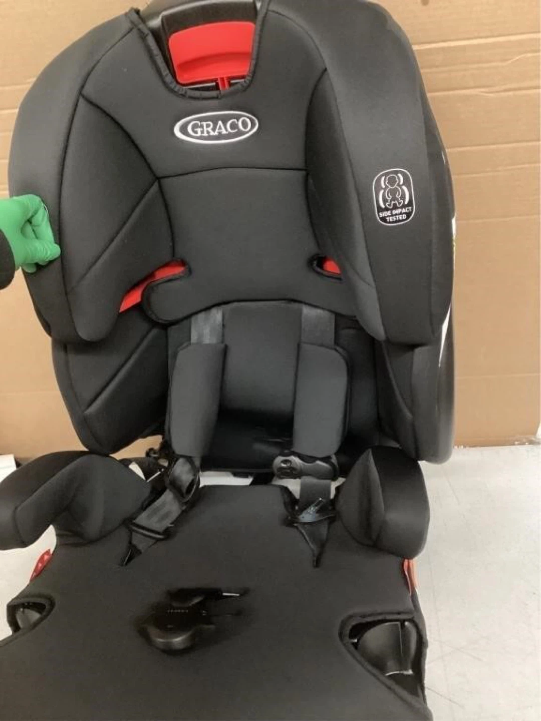 Graco Tranzitions 3-in-1 Harness Booster Car Seat - Black - photo 3