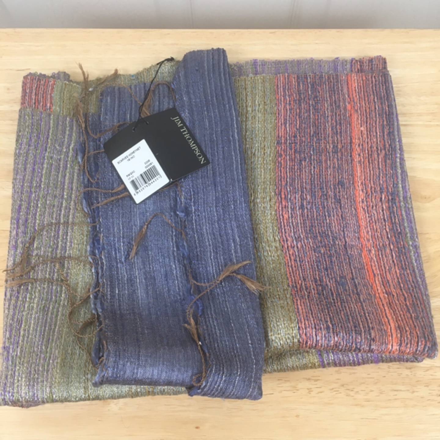 New  With Tag Jim Thompson Silk Scarf - photo 2