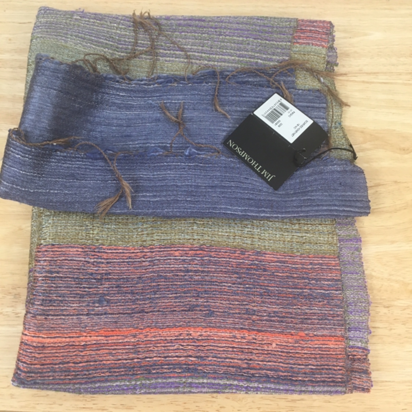 New  With Tag Jim Thompson Silk Scarf - photo 3