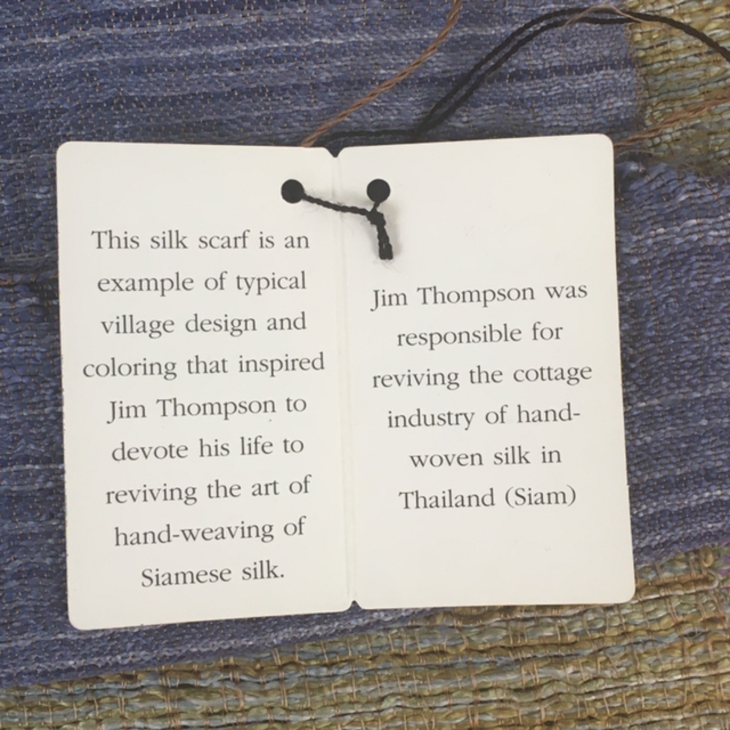 New  With Tag Jim Thompson Silk Scarf - photo 5