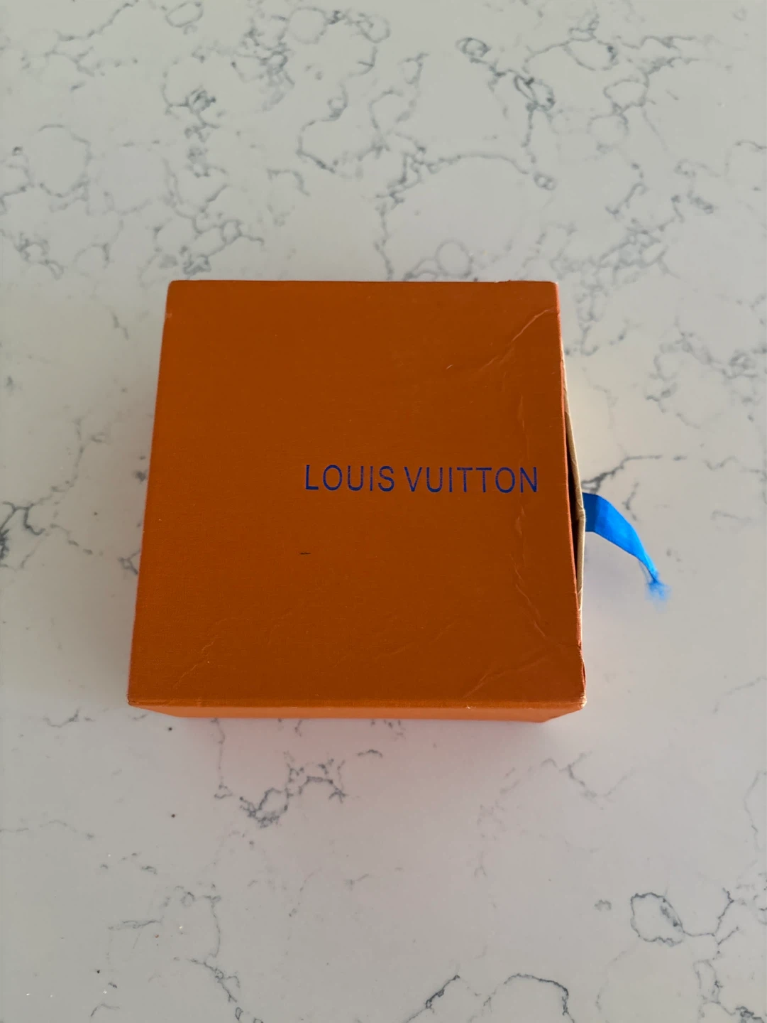 Louis Vuitton Leather Belt with Gold Buckle