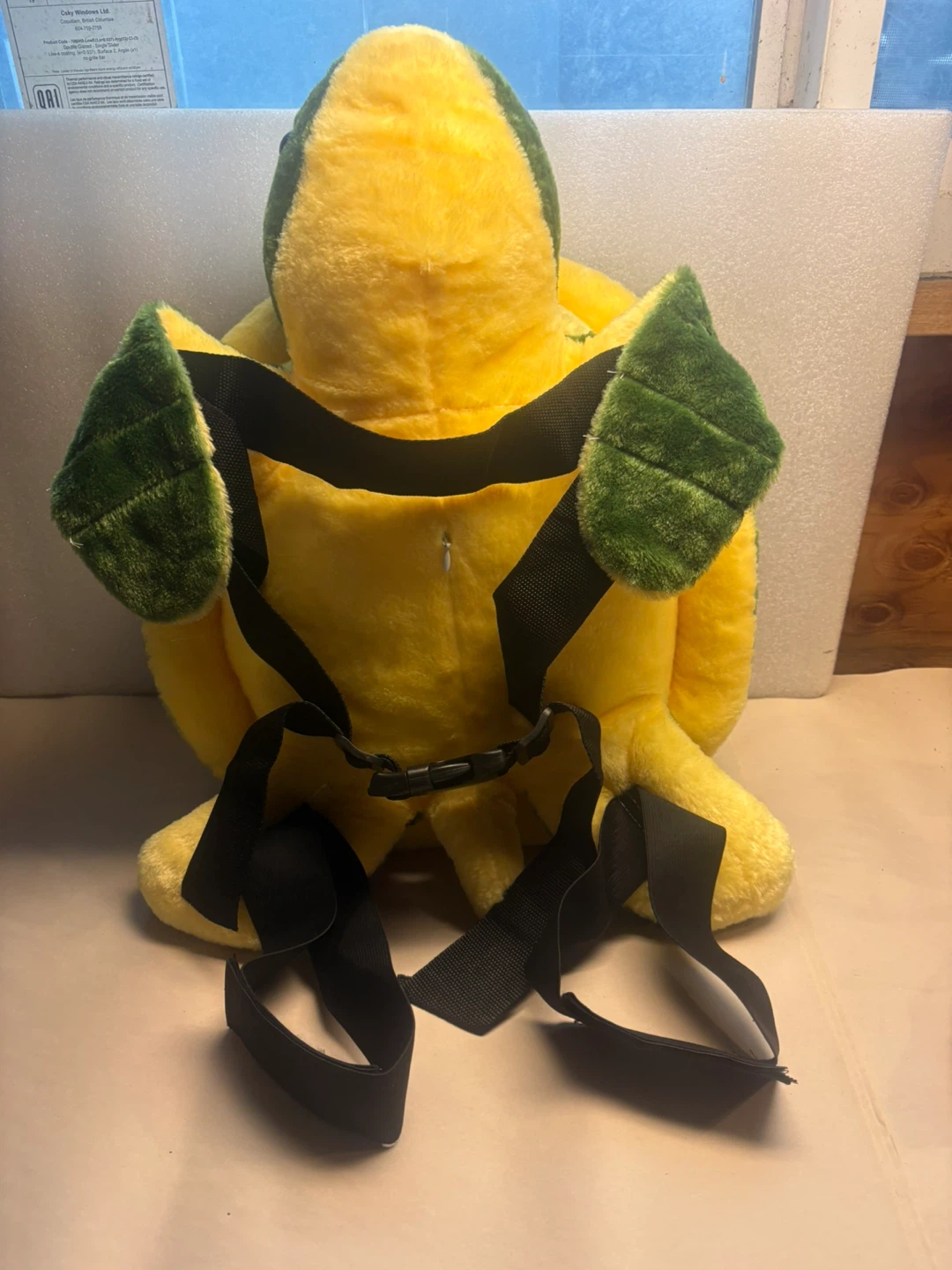 Turtle Plush Backpack Purse