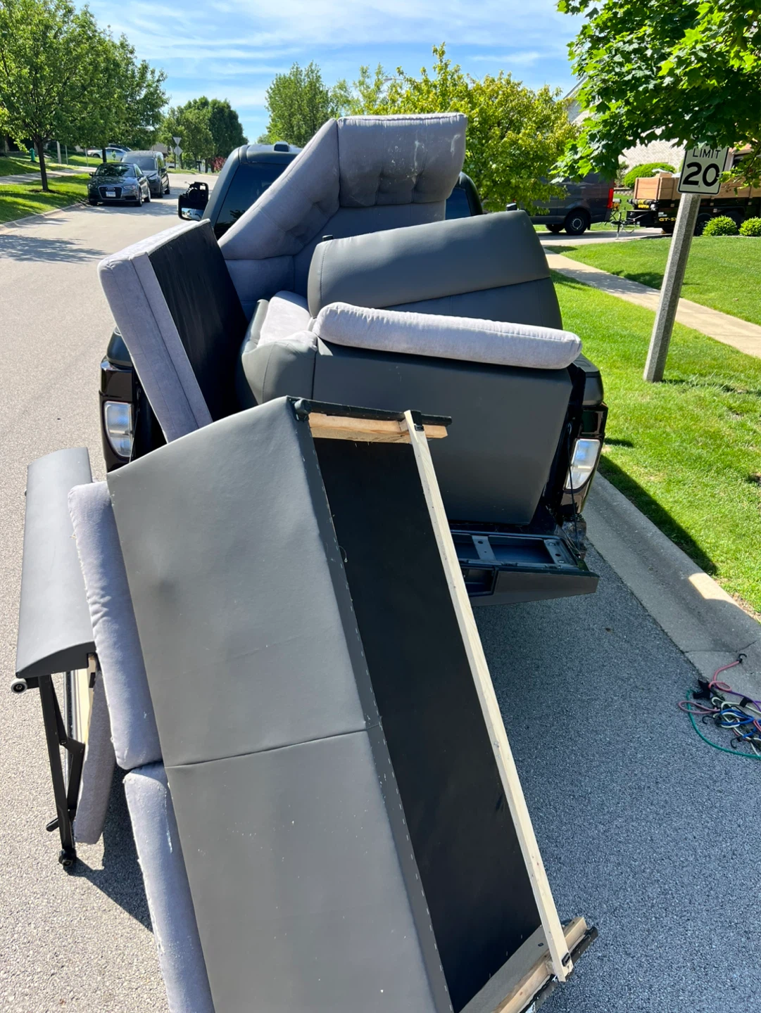 Light Gray Sectional Repairable $250 OBO - photo 4