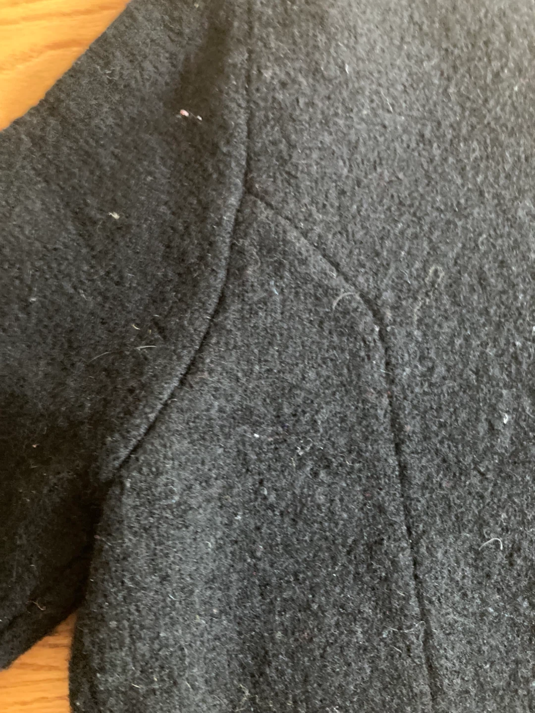 Carroll Reed Black Wool Cardigan - Size 6 - photo 4