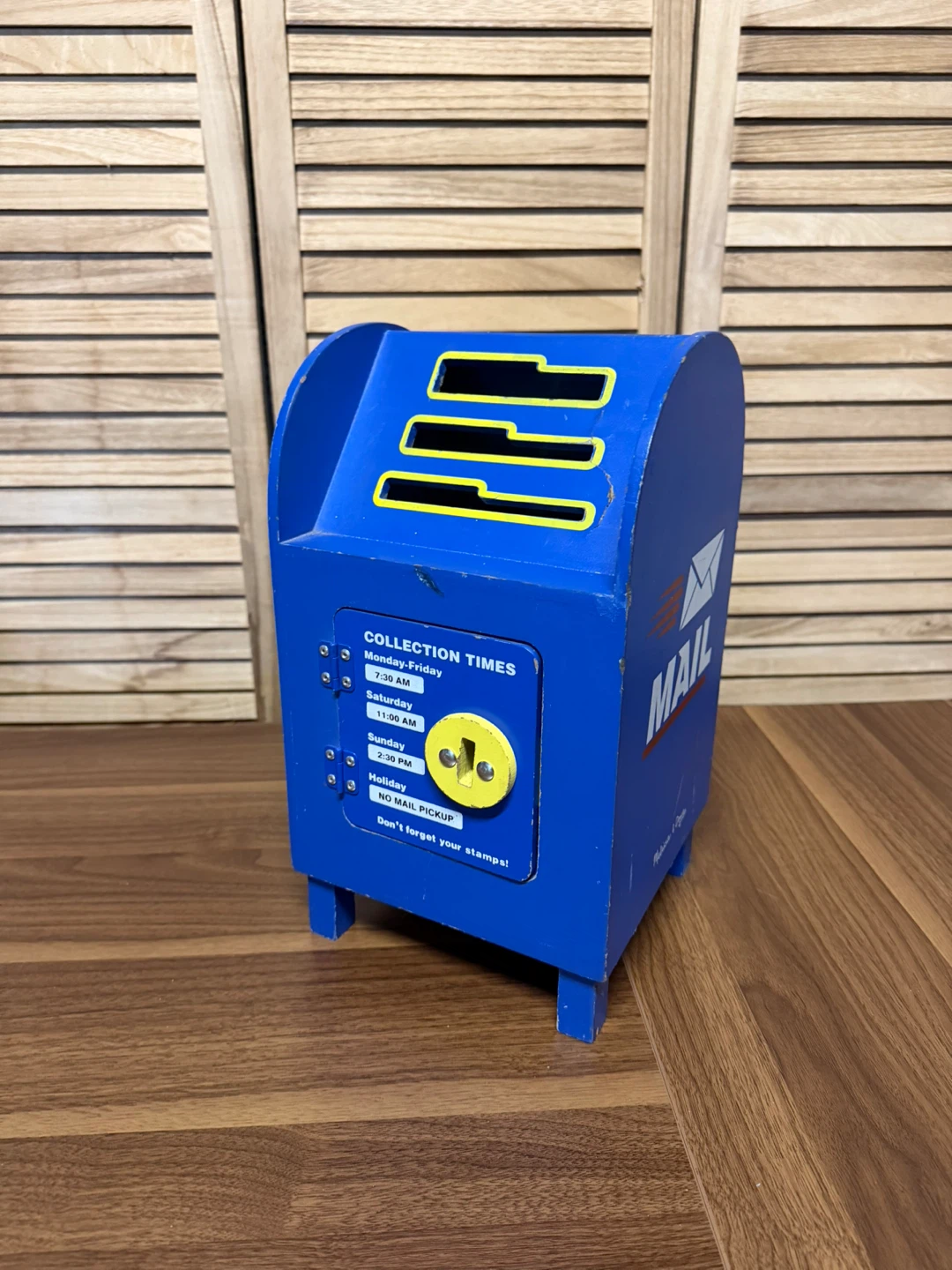 Melissa & Doug Wooden Mailbox Toy - photo 3