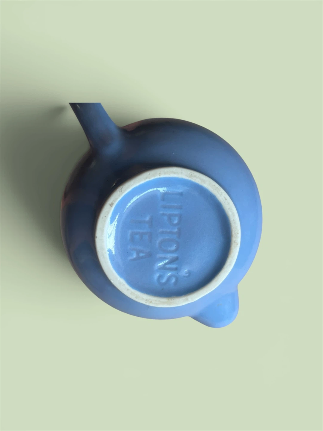 Vintage Lipton's Tea Ceramic Teapot - photo 2